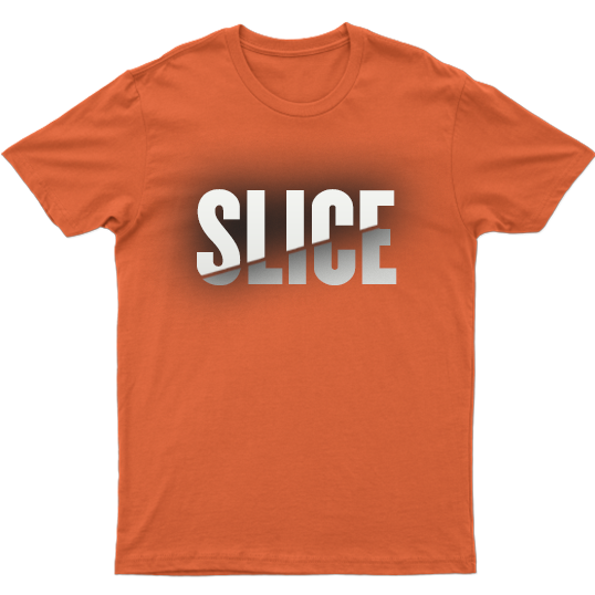 Slice Custom Tshirt Design