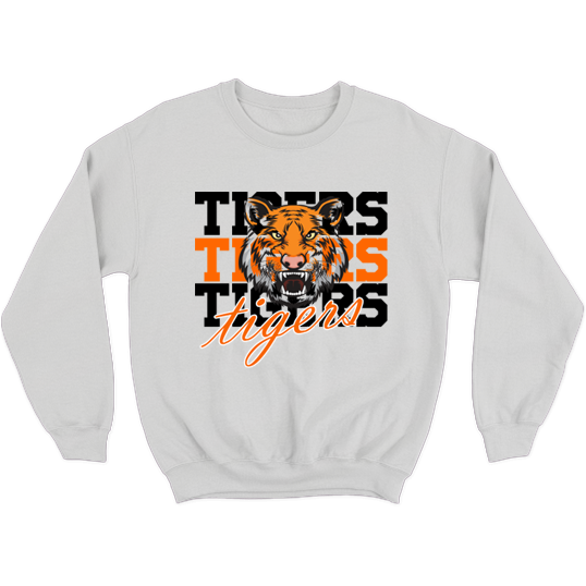 Custom-Designed White Tigers Jumper