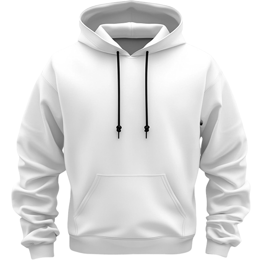 Men's White Hoodie