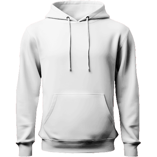 White Unisex Hoodie