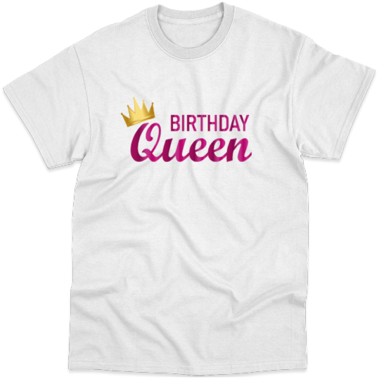 Birthday Queen Ladies T-shirt