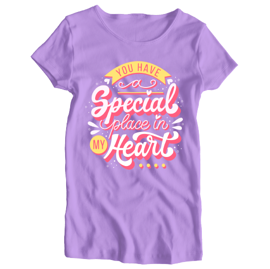 Special Place In My Heart Branded Ladies T-shirt